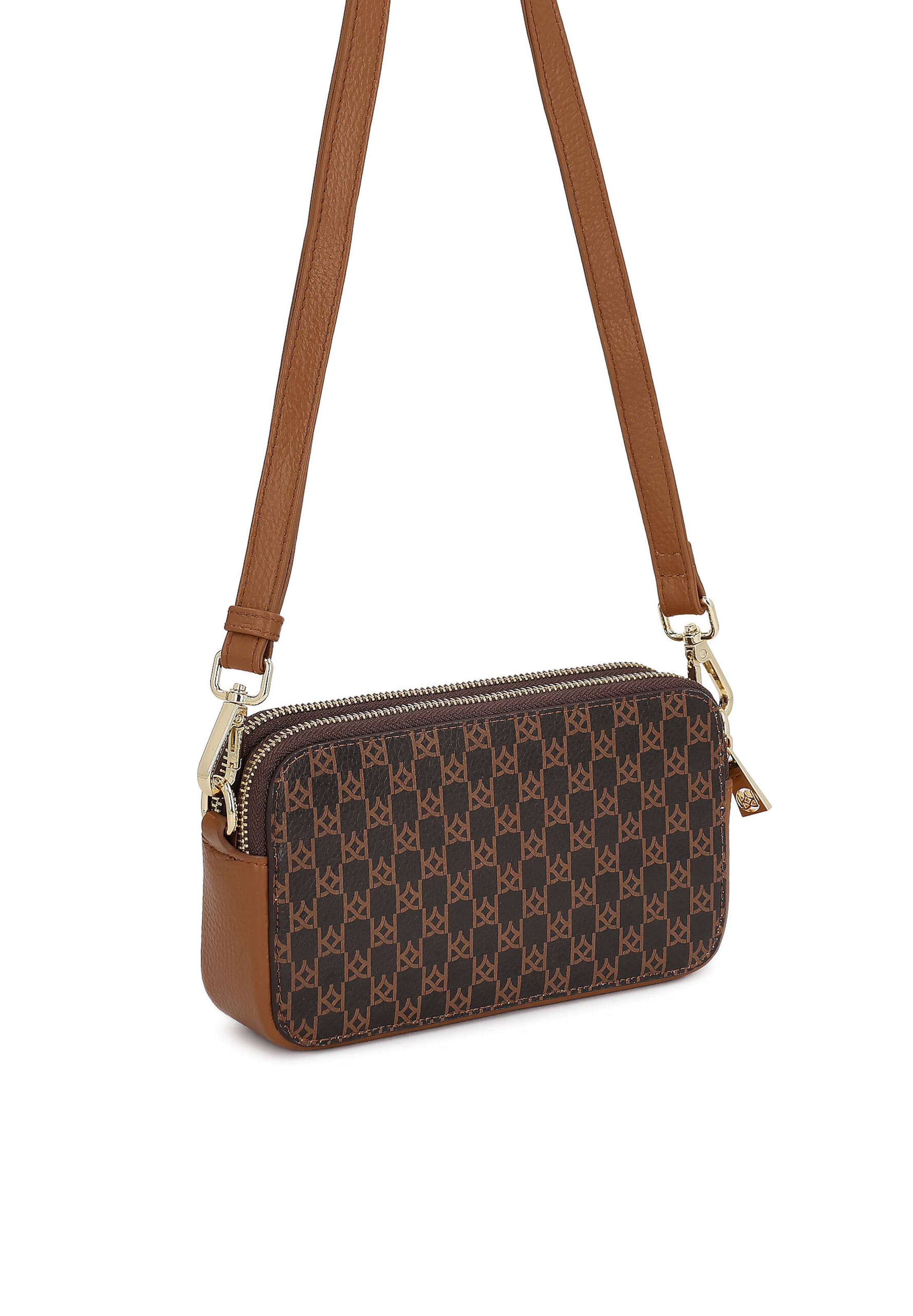 Kazar Crossbody Bag in Brown