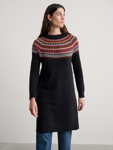 Seasalt Cornwall Gebreide jurk ' Bird Ring' ' in Gemengde kleuren: voorkant