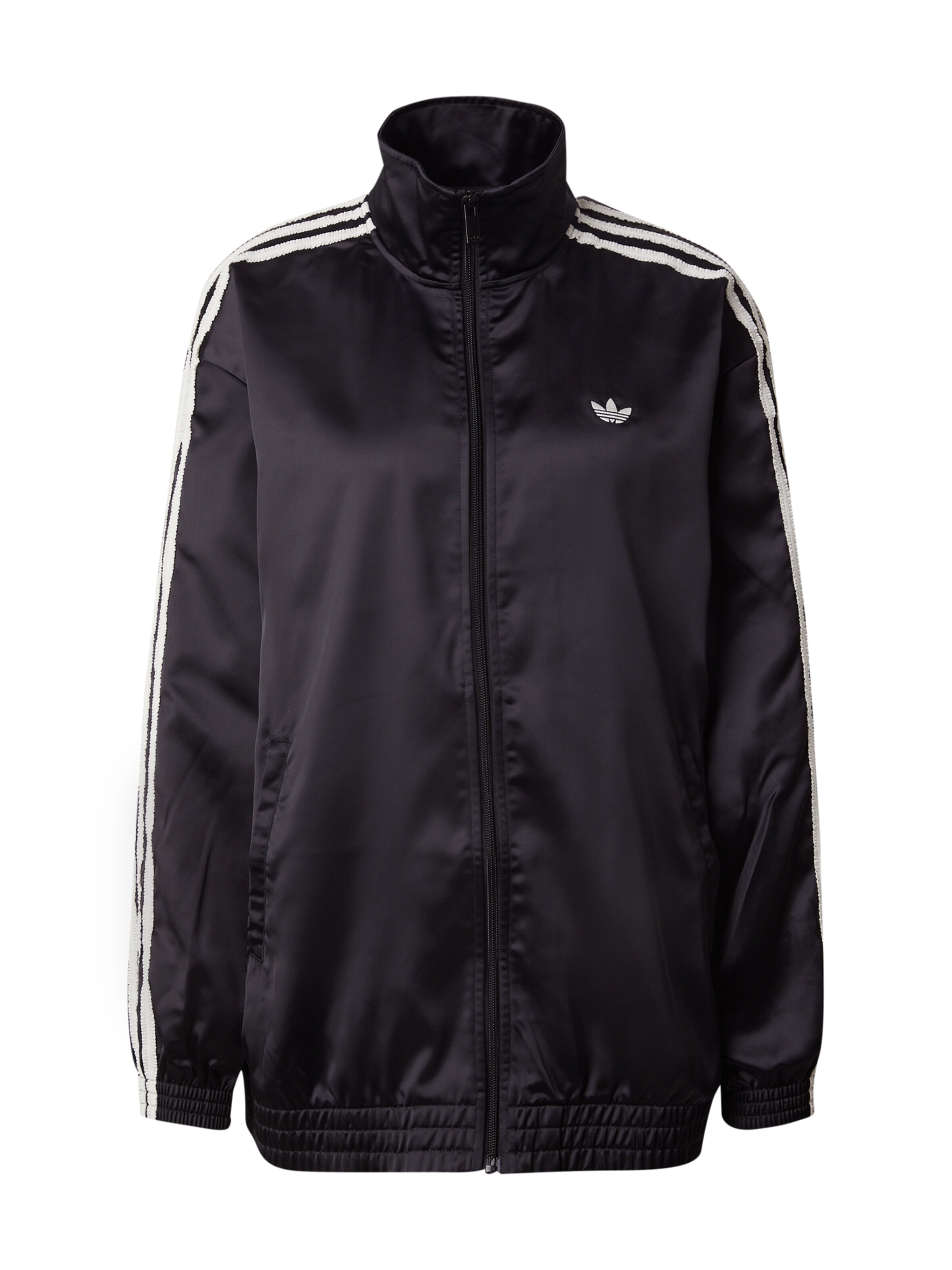 ADIDAS ORIGINALS Jacke 'Firebird' in schwarz / weiß, Produktansicht