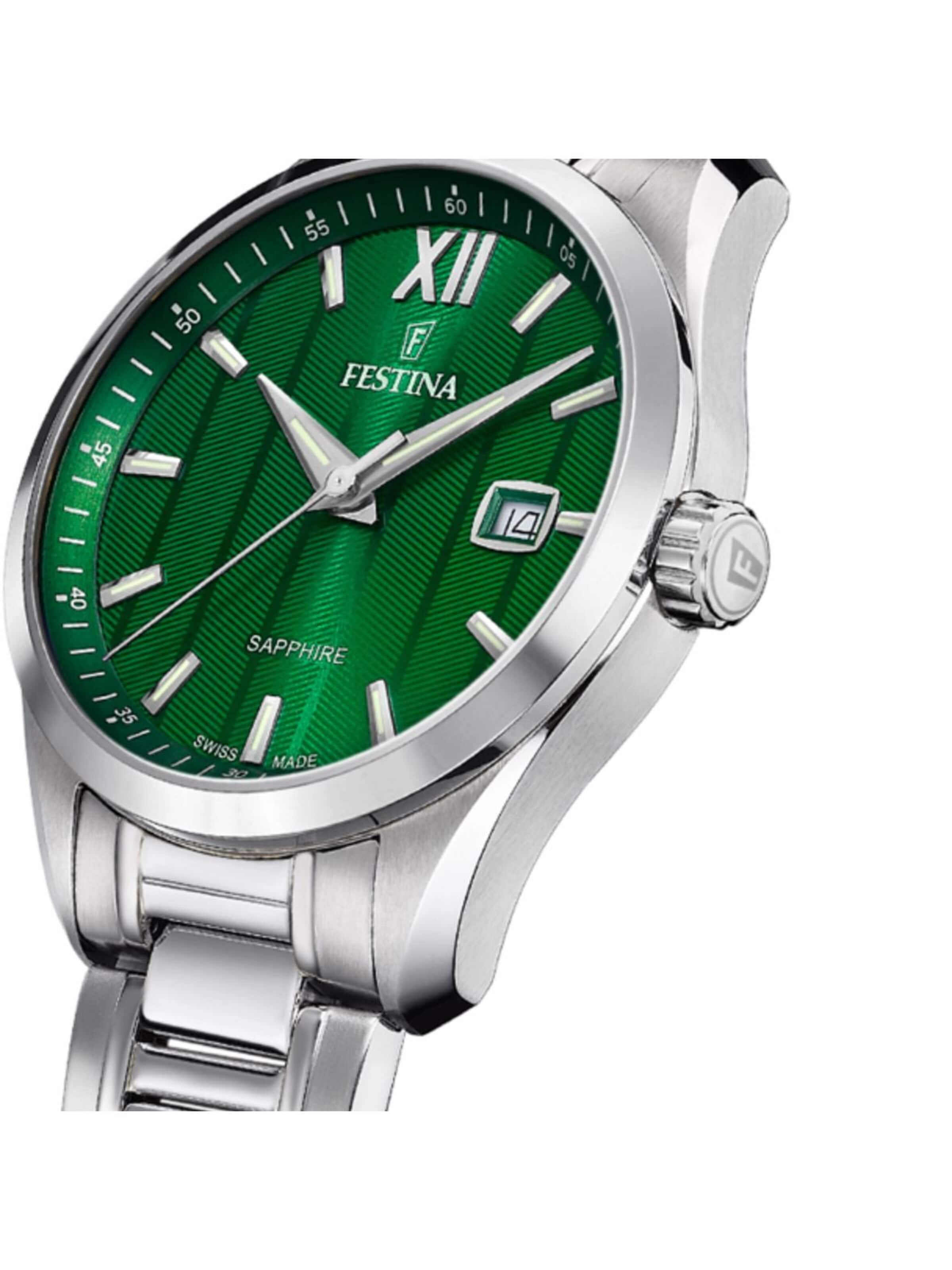 Montre à affichage analogique FESTINA en vert