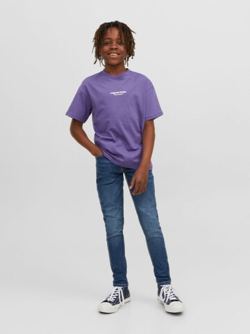 T-Shirt Jack & Jones Junior en violet