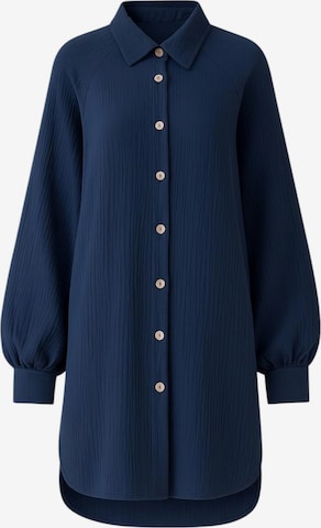 WENOR Bluse 'Noura Modest' i blå: forside