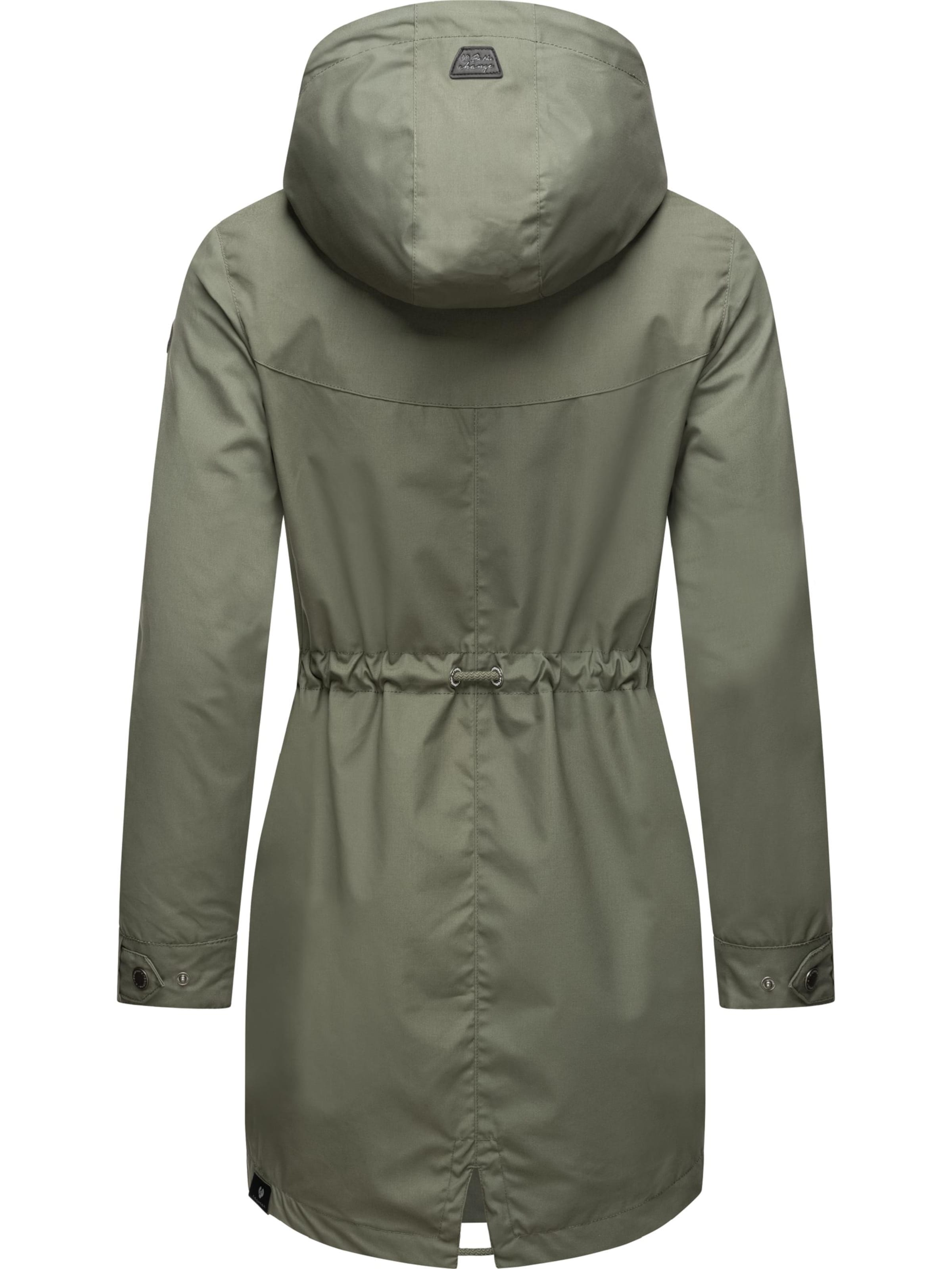 Ragwear Övergångsparkas 'Canny' i grön