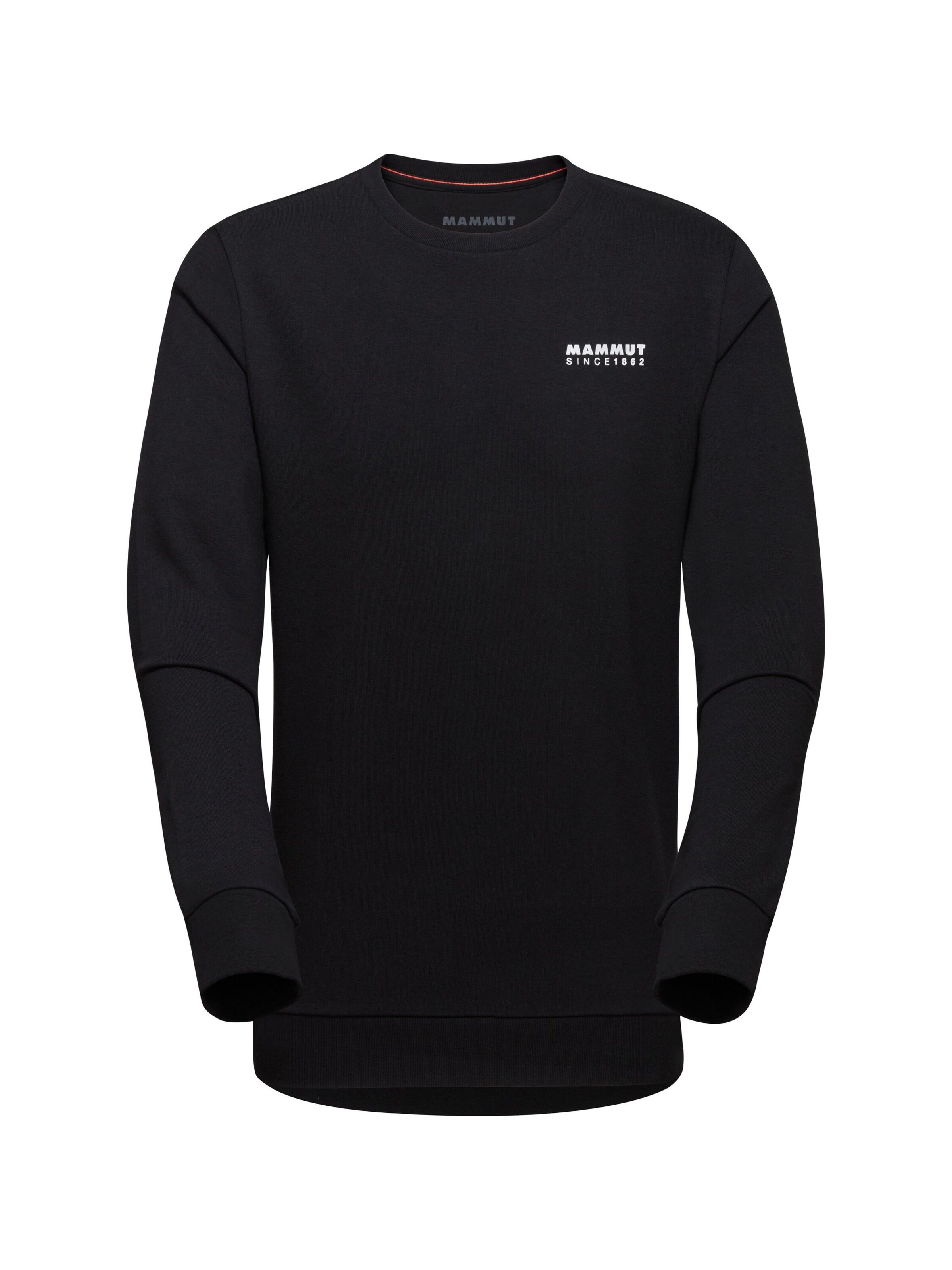 MAMMUT Athletic Sweatshirt 'Core 1862' in Black: front