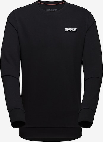 MAMMUT Sportpullover 'Core 1862' in Schwarz: Vorderseite