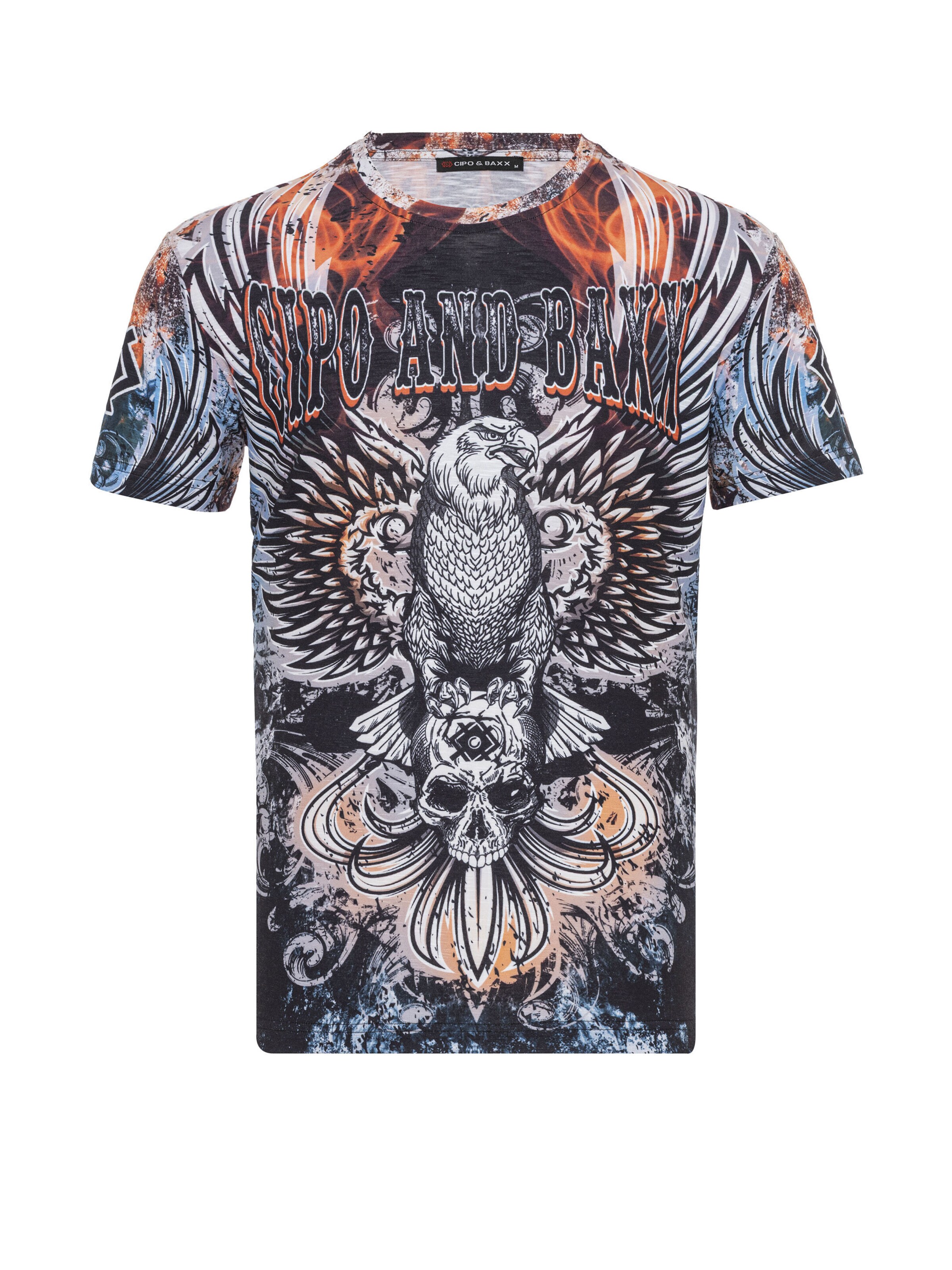 CIPO & BAXX Shirt 'CT818' in Blue: front