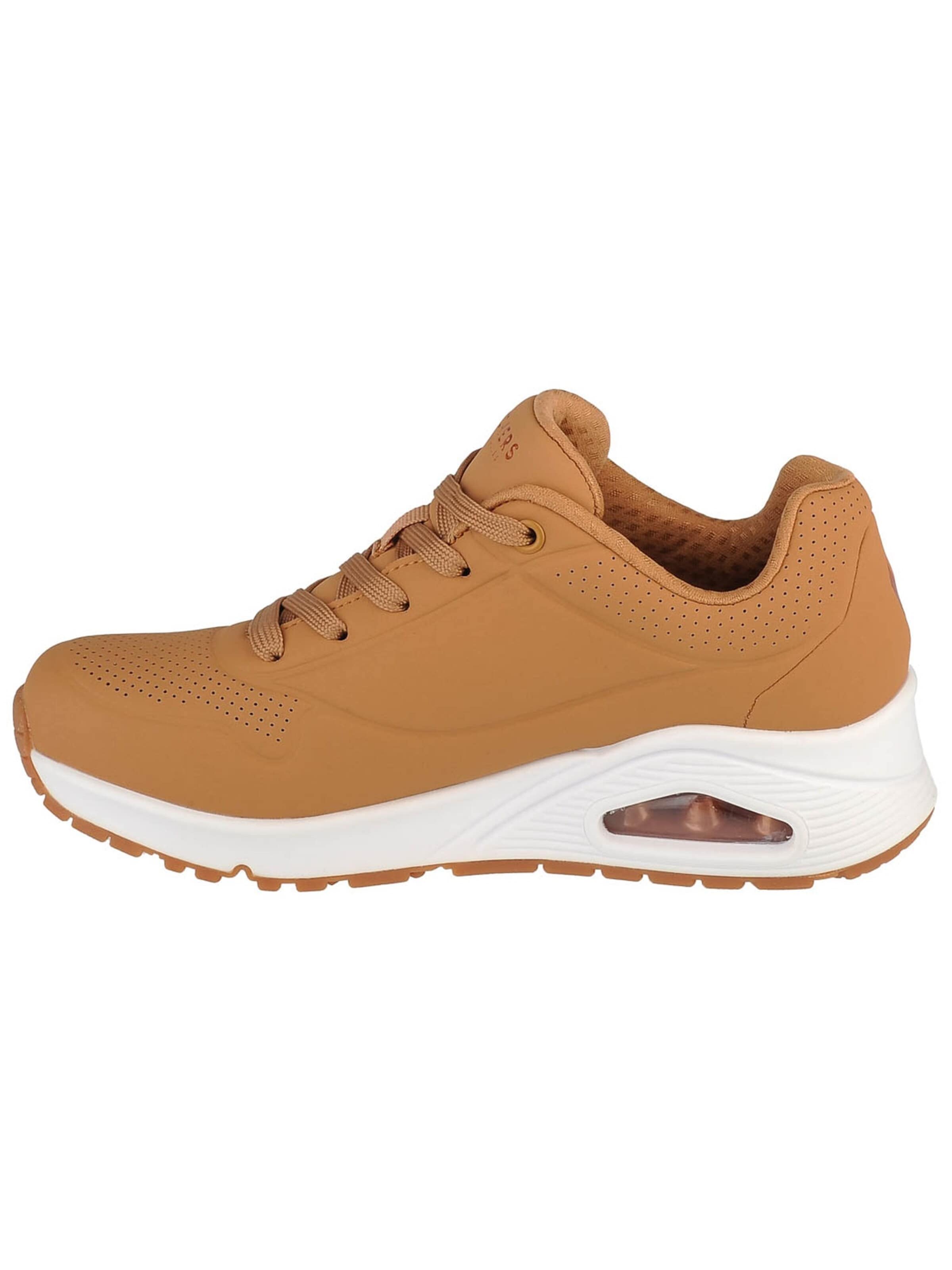 SKECHERS Sneakers laag 'Skechers Uno-Stand on Air' in Bruin