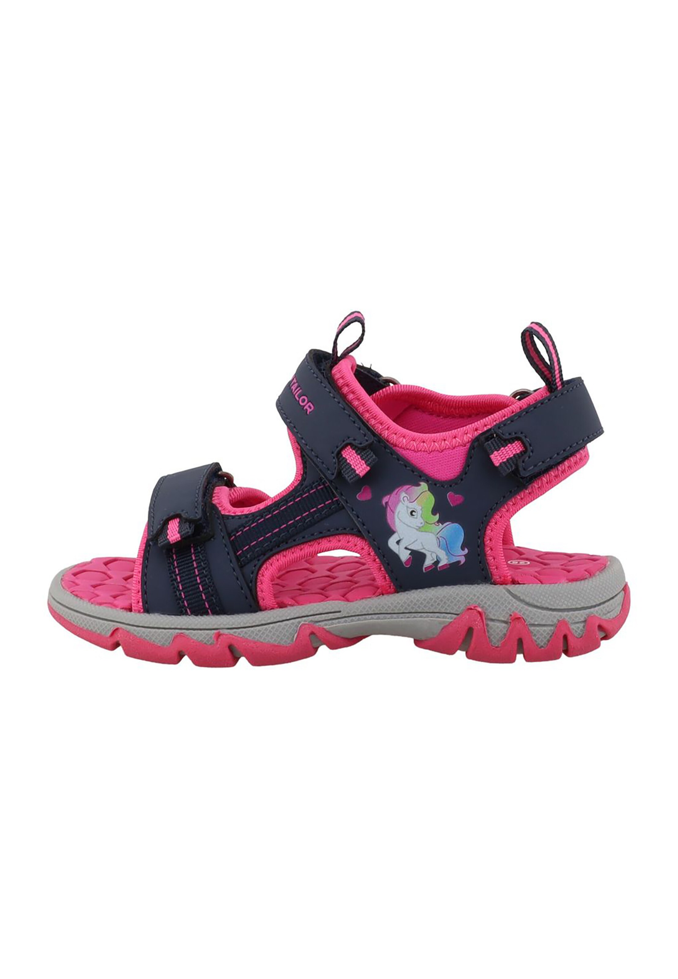 TOM TAILOR Sandals in Pink