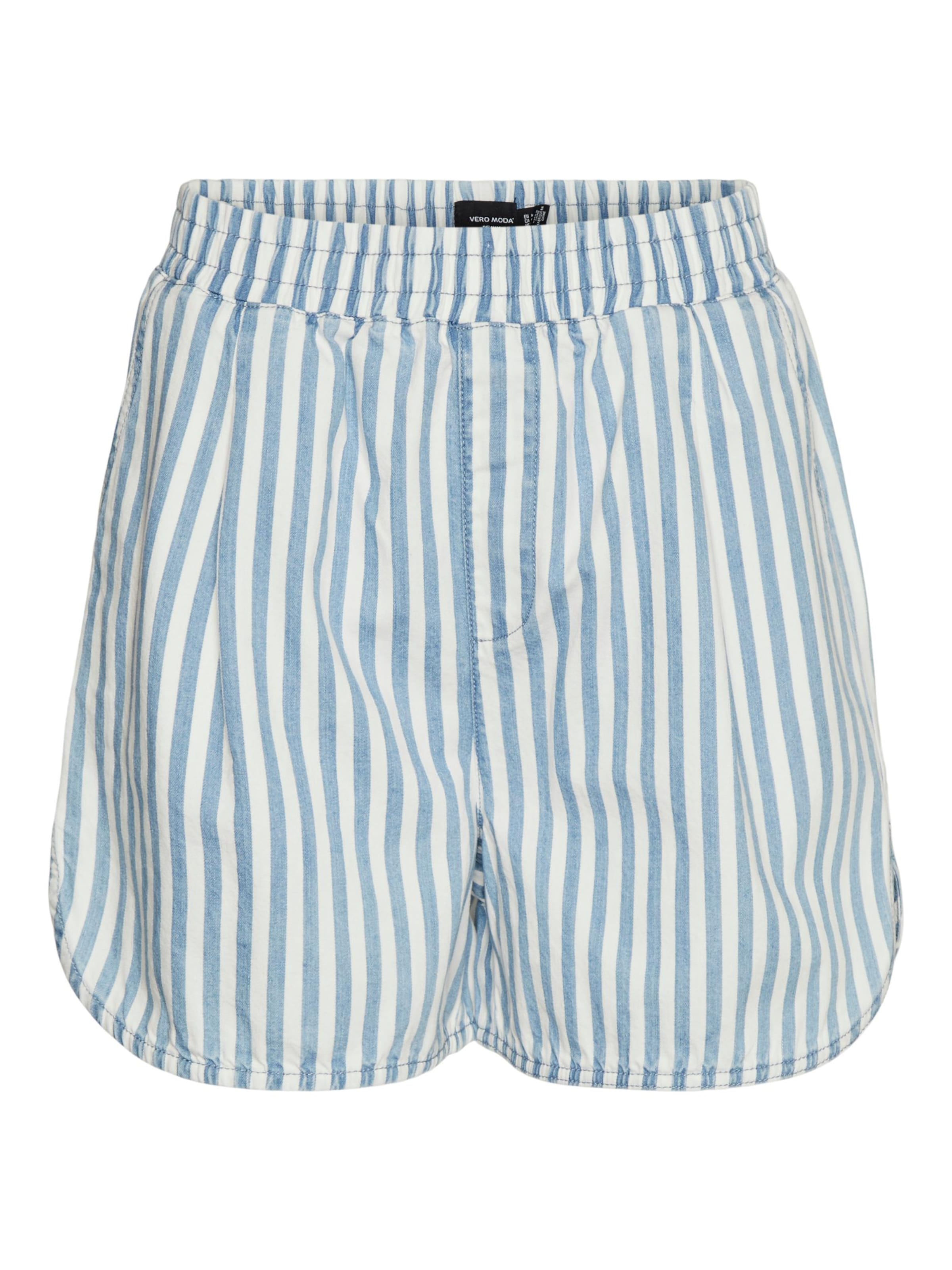 VERO MODA Loosefit Shorts in Blau: Vorderseite
