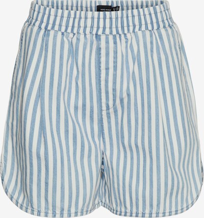 VERO MODA Pantalon en bleu clair / blanc, Vue avec produit