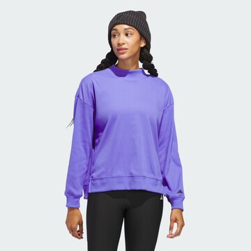 ADIDAS GOLF Sports sweatshirt in Blue: front