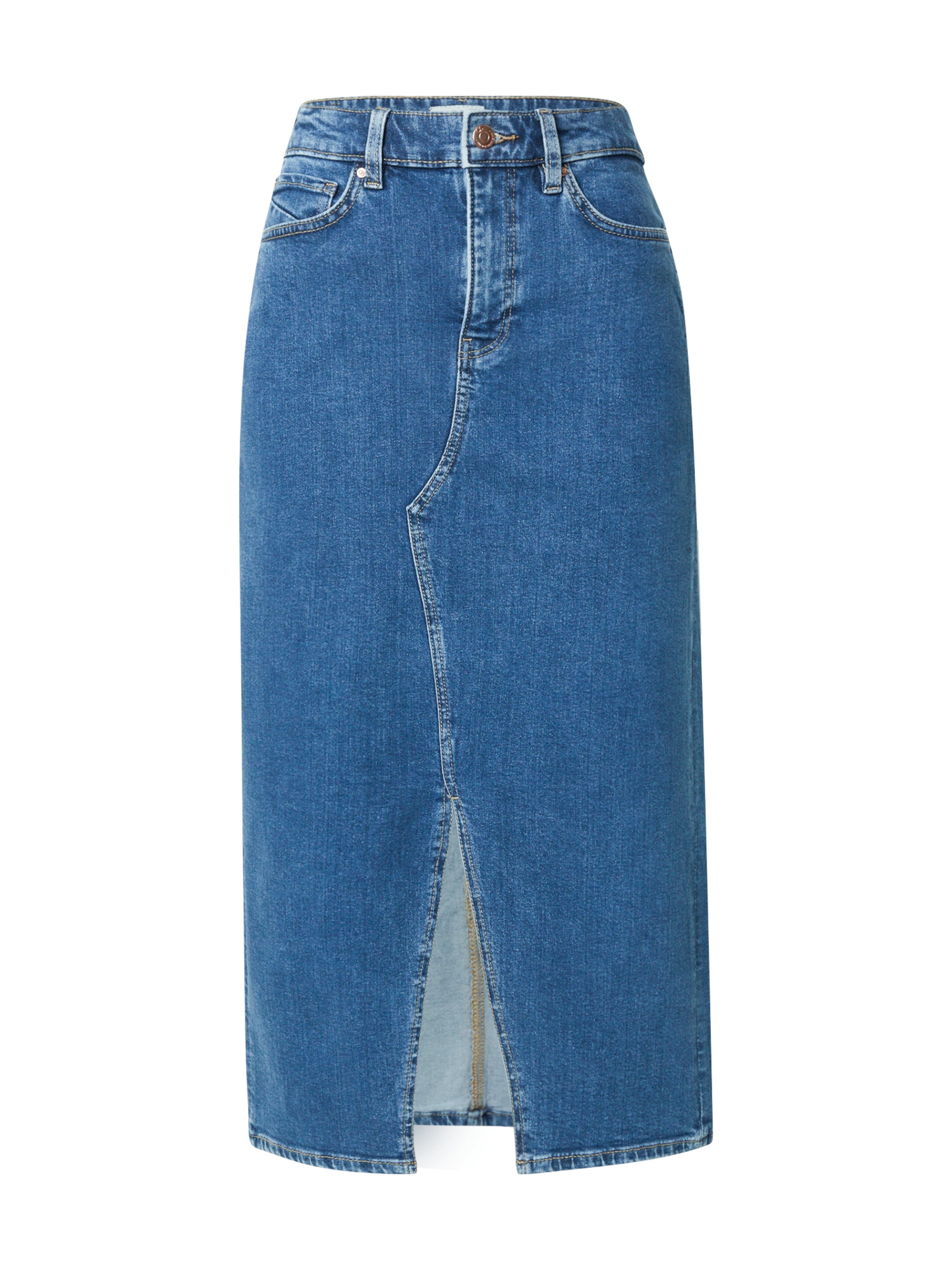 Jupe QS en bleu : devant