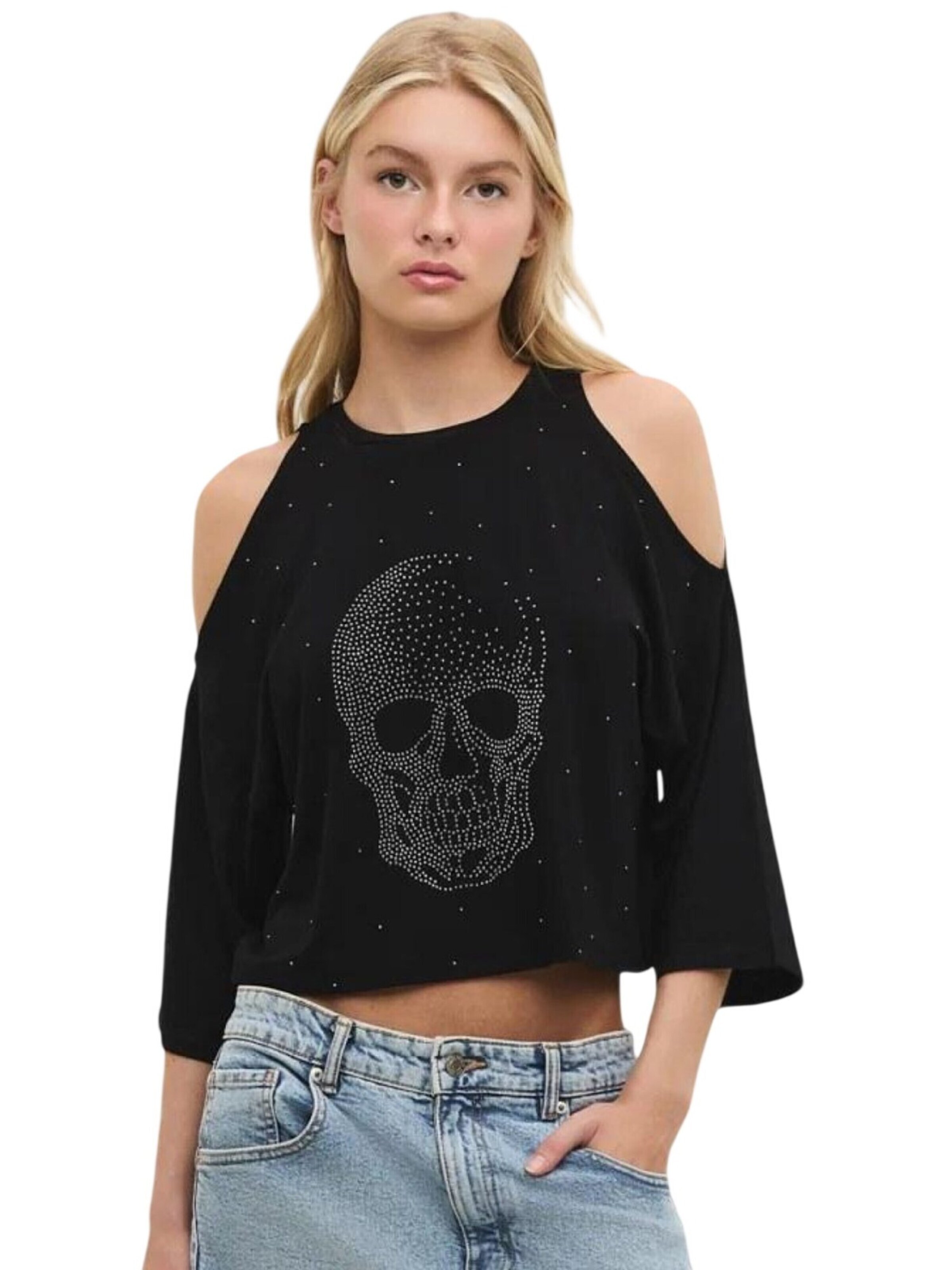 No Matter What Shirt in Zwart: voorkant