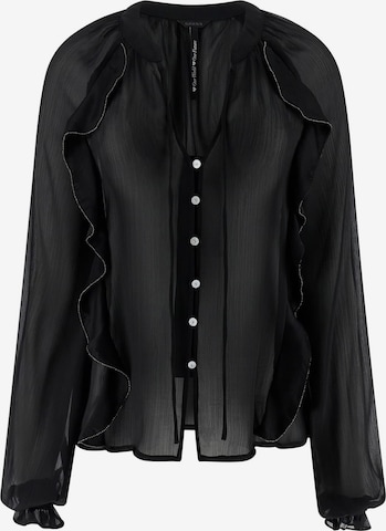 GUESS Bluse in Schwarz: Vorderseite