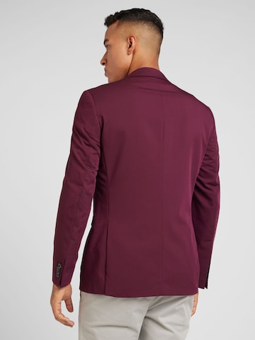 JACK & JONES Slim fit Suit Jacket 'JPRFRANCO' in Red
