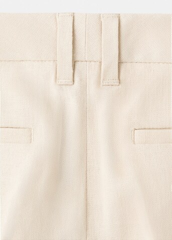 MANGO KIDS Loose fit Pants 'Riop' in Beige