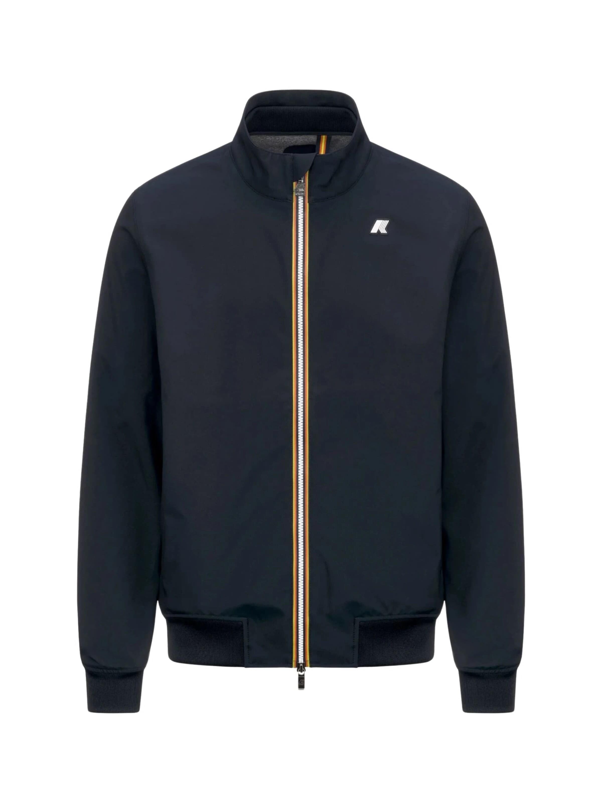 K-Way - Chaqueta de entretiempo 'K-WAY ARSENE BONDED JERSEY GIUBBINO' en azul: frente