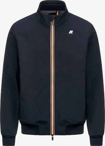 K-Way - Chaqueta de entretiempo 'K-WAY ARSENE BONDED JERSEY GIUBBINO' en azul: frente