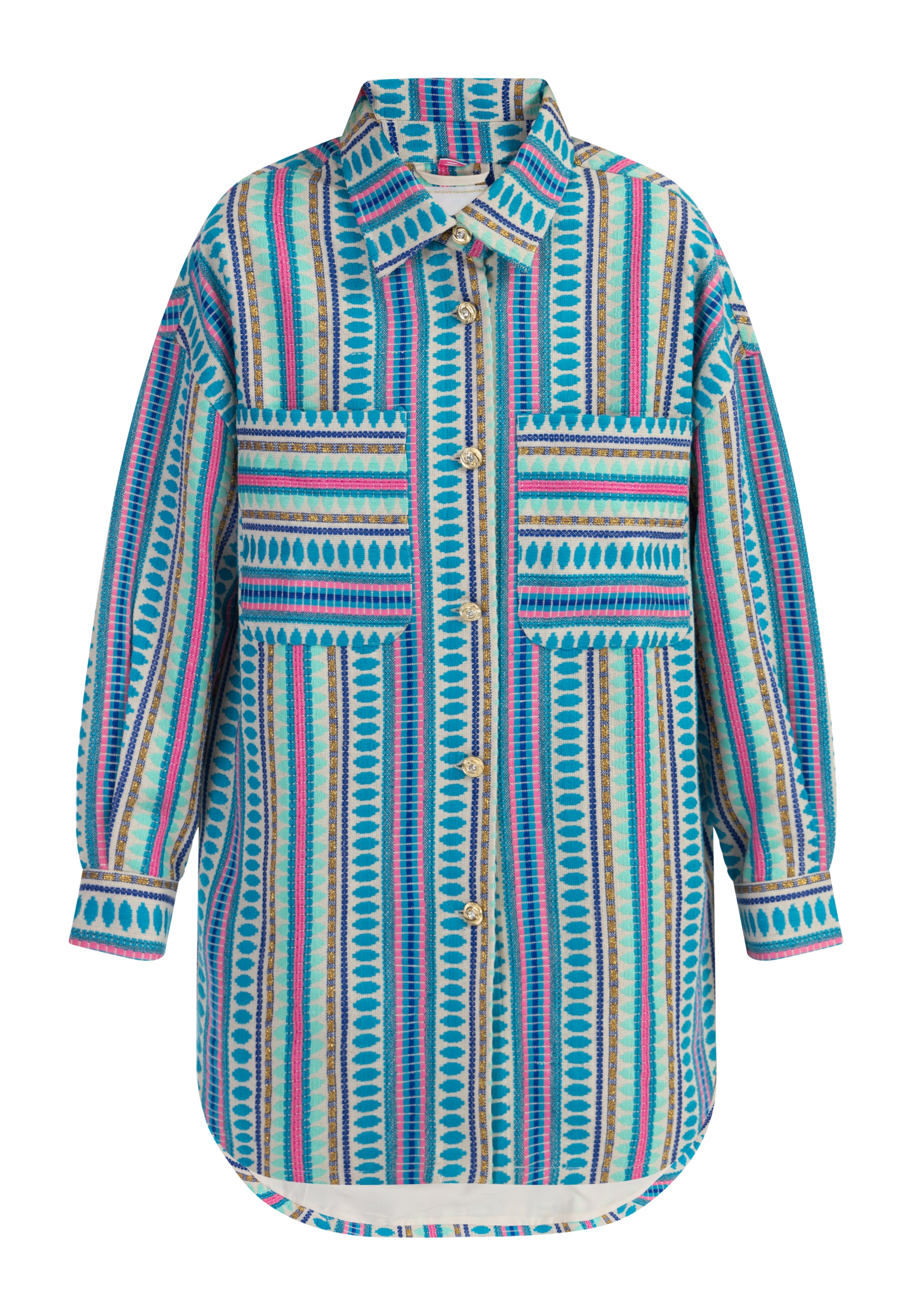 IZIA - Chaqueta de entretiempo en azul: frente