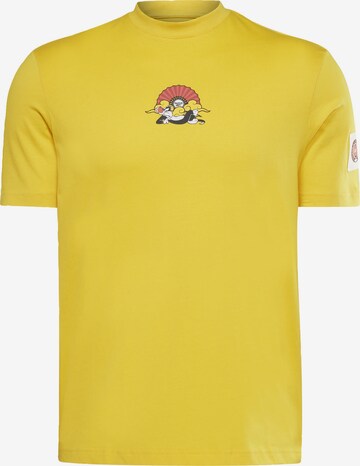 Reebok Shirt in Yellow: front
