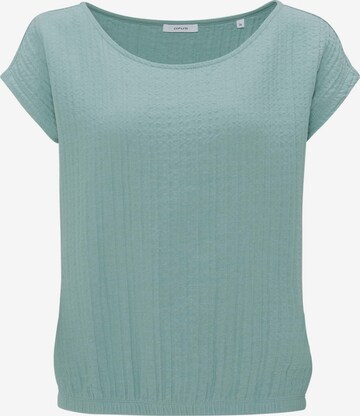 Camicia da donna 'Svado' di OPUS in verde: frontale