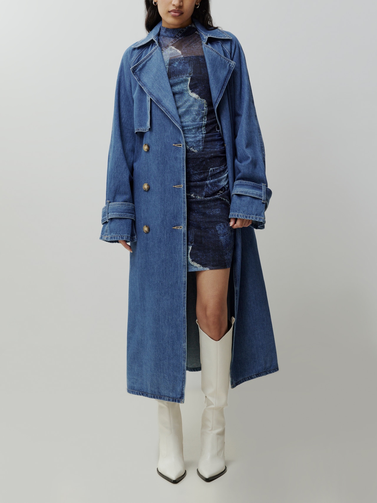 EDITED Produkte Kleid 'Hanneke' blau