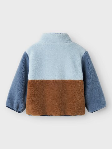 NAME IT Fleece jas 'NMMMimba' in Blauw