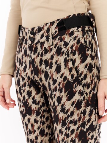 PROTEST Slimfit Sporthose 'PRTTuuli' in Braun