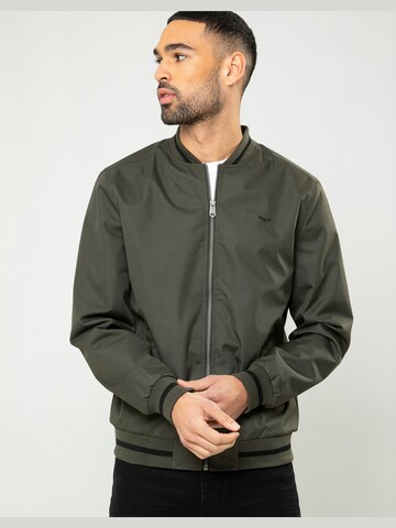 Threadbare Between-Season Jacket 'Norris' in Brown: front