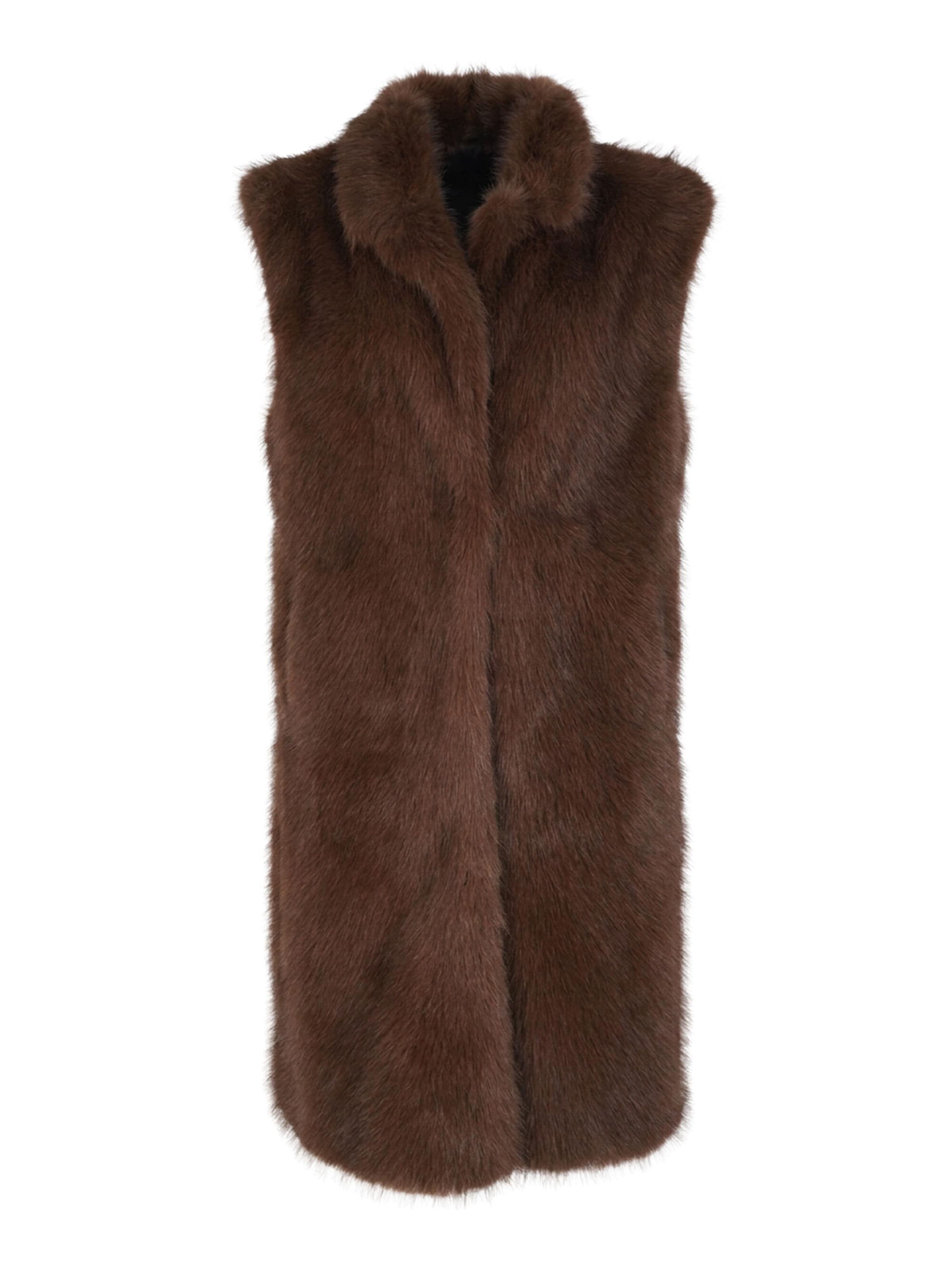 BLONDE No. 8 Vest 'Joe' in Brown: front