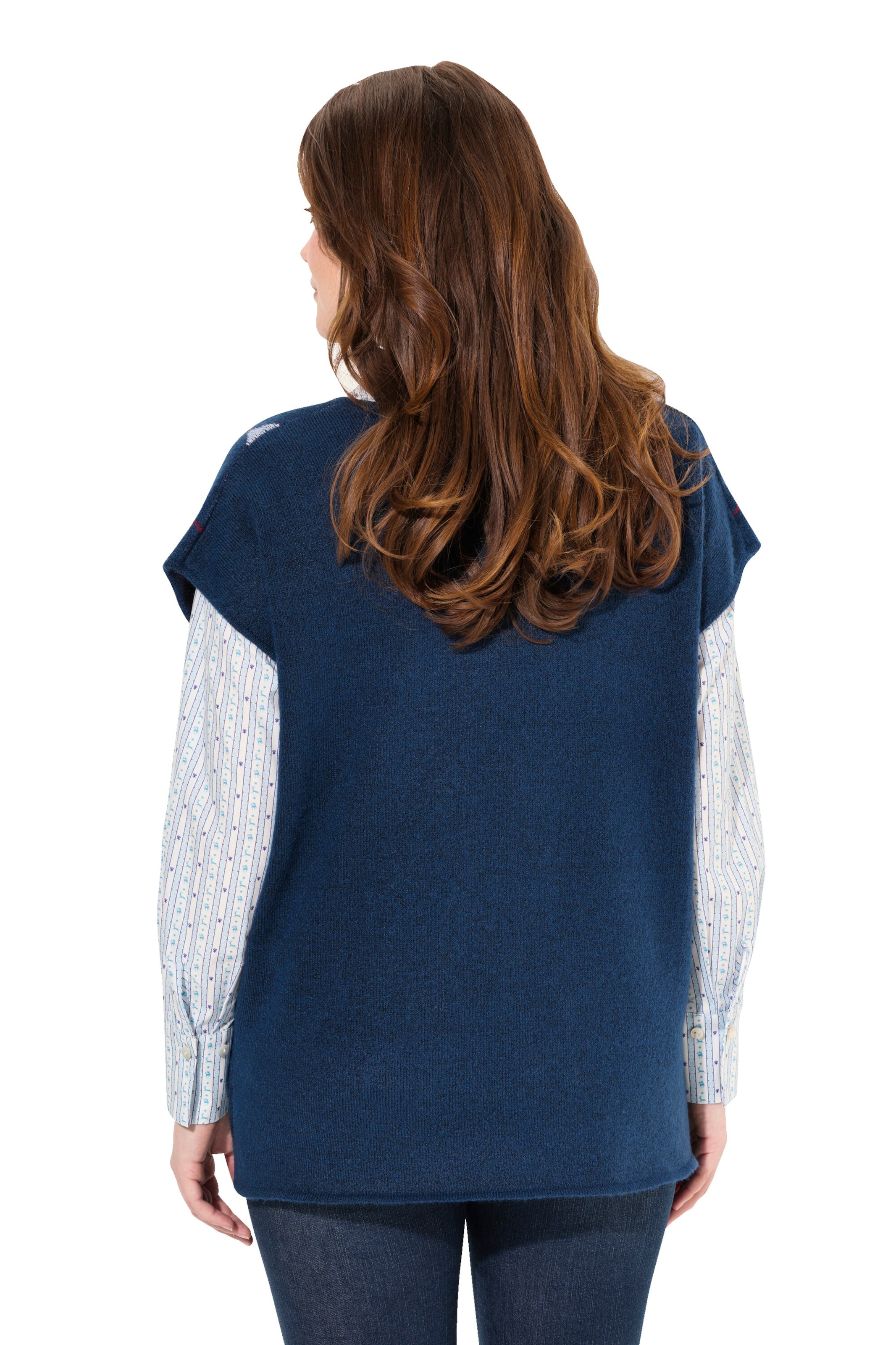 Ulla Popken Shirt in Blue