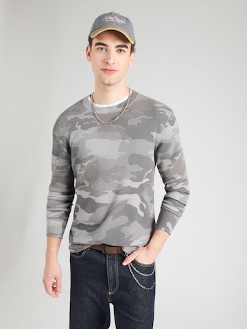 HOLLISTER Футболка в Коричневый: спереди