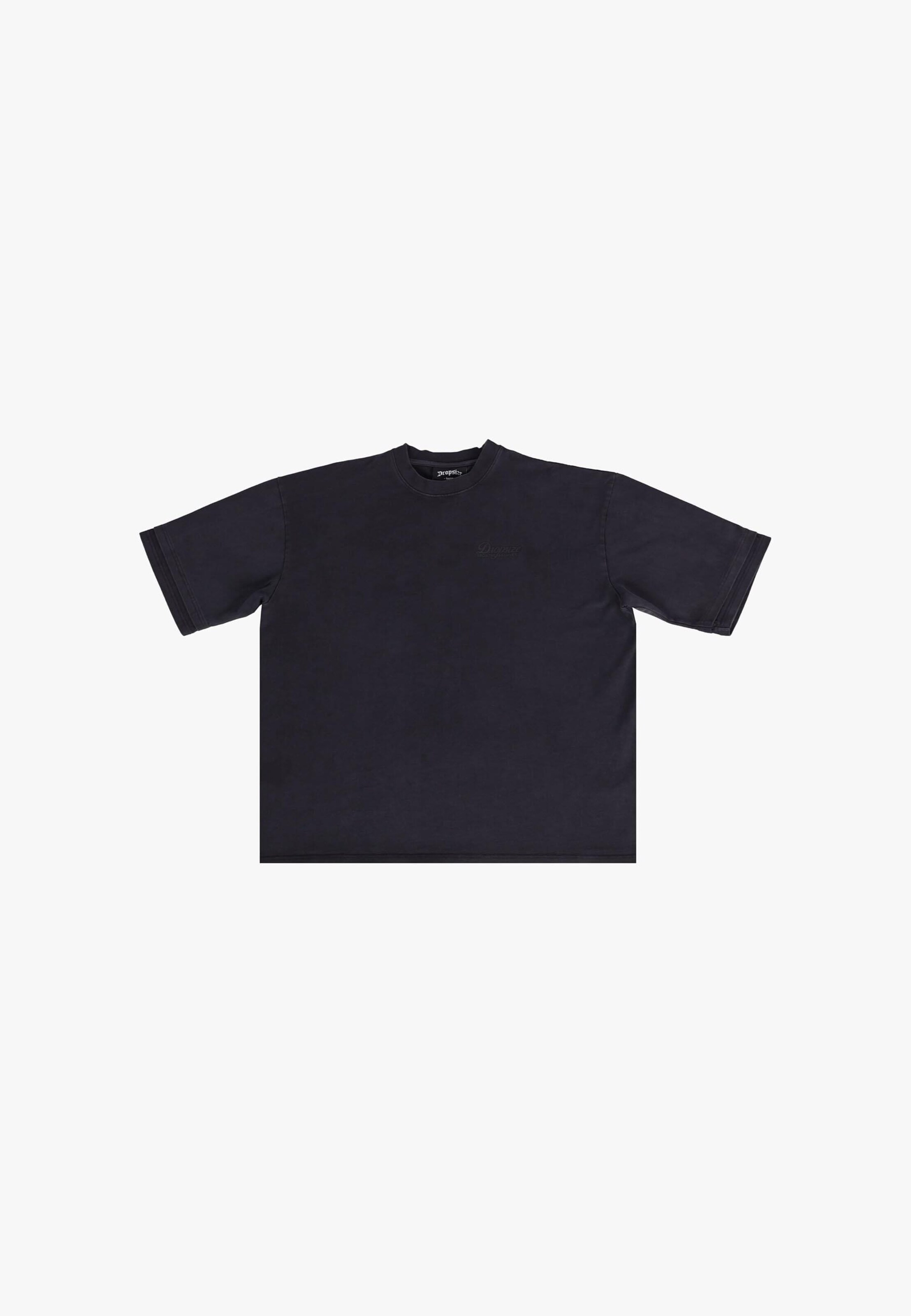 Dropsize T-Shirt in Schwarz: Vorderseite