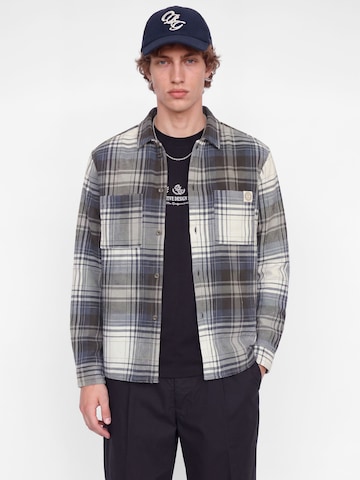 JACK & JONES Comfort Fit Hemd in Grau: Vorderseite
