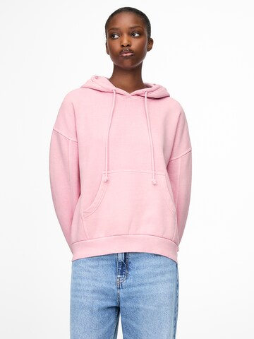 Pull&Bear Mikina – pink: přední strana