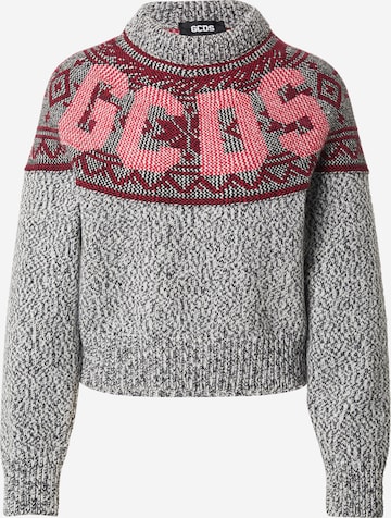 GCDS Neulepaita 'SNOW' värissä harmaa: etupuoli