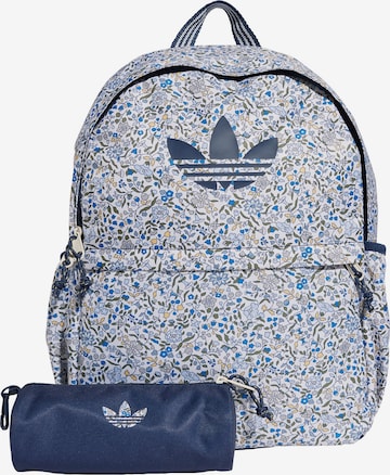 ADIDAS ORIGINALS Reppu 'Adidas Originals x Liberty London' värissä valkoinen: etupuoli
