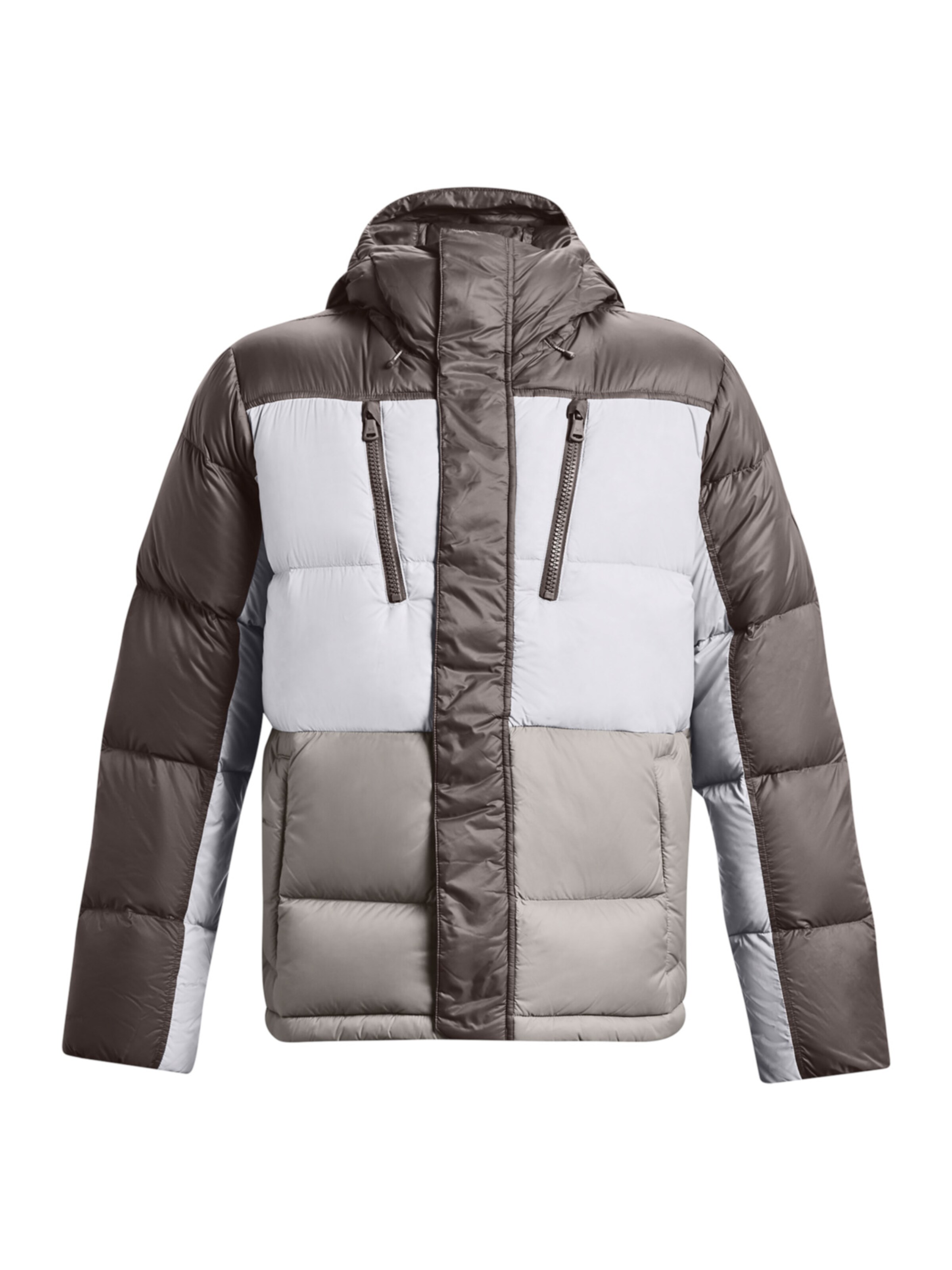 UNDER ARMOUR Funktionsjacke in Braun: Vorderseite