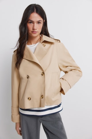 Manteau mi-saison Springfield en beige : devant