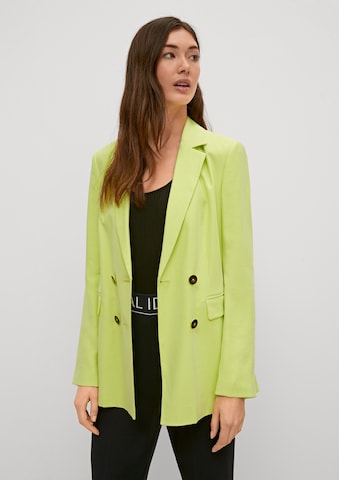 comma casual identity Blazer in Yellow: front