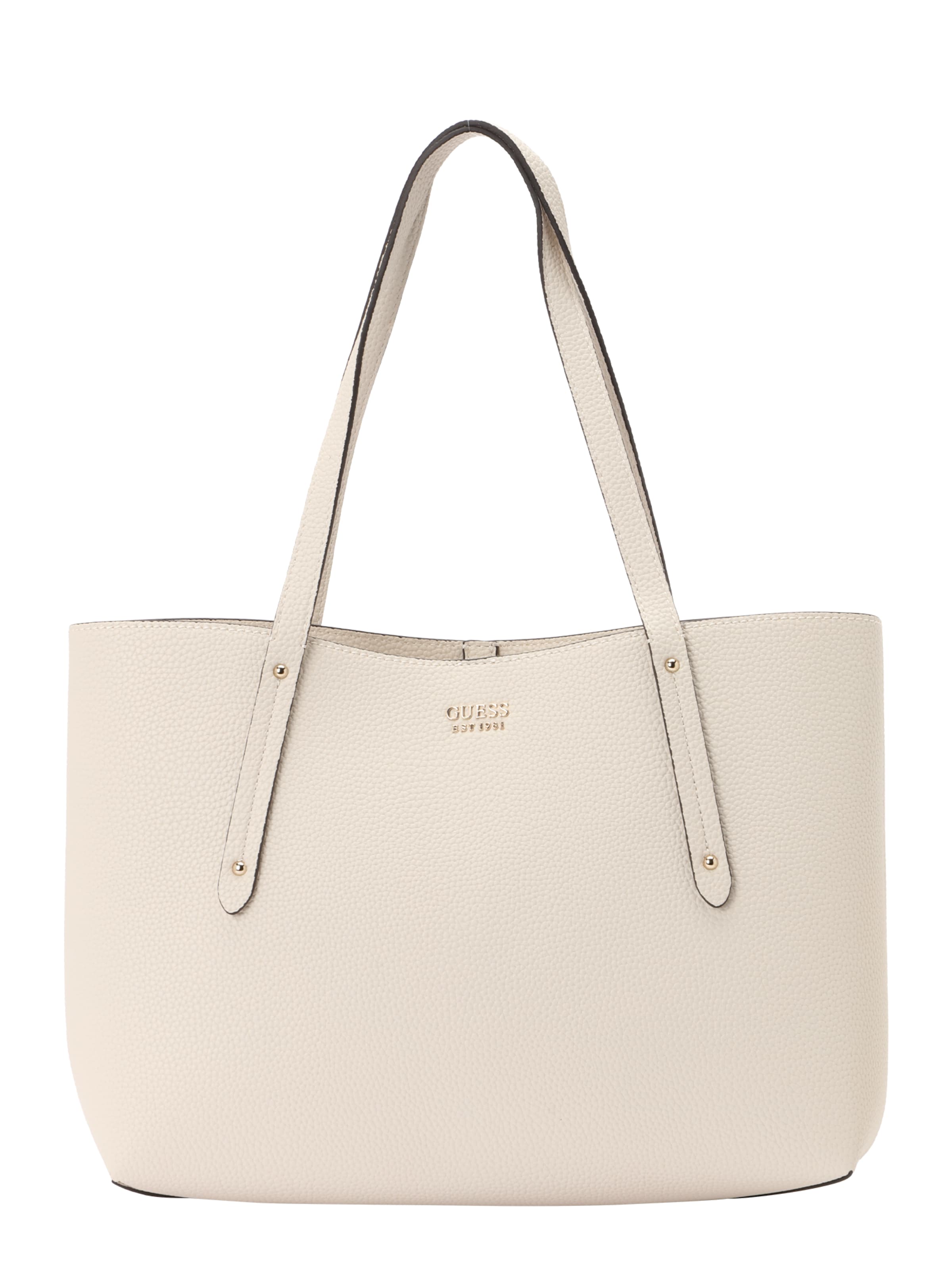 GUESS Shopper 'BRENTON TOTE' in Beige: front