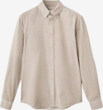 MANGO MAN Hemd 'Tadi' in Beige: Vorderseite