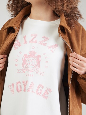 monari Μπλούζα φούτερ σε λευκό