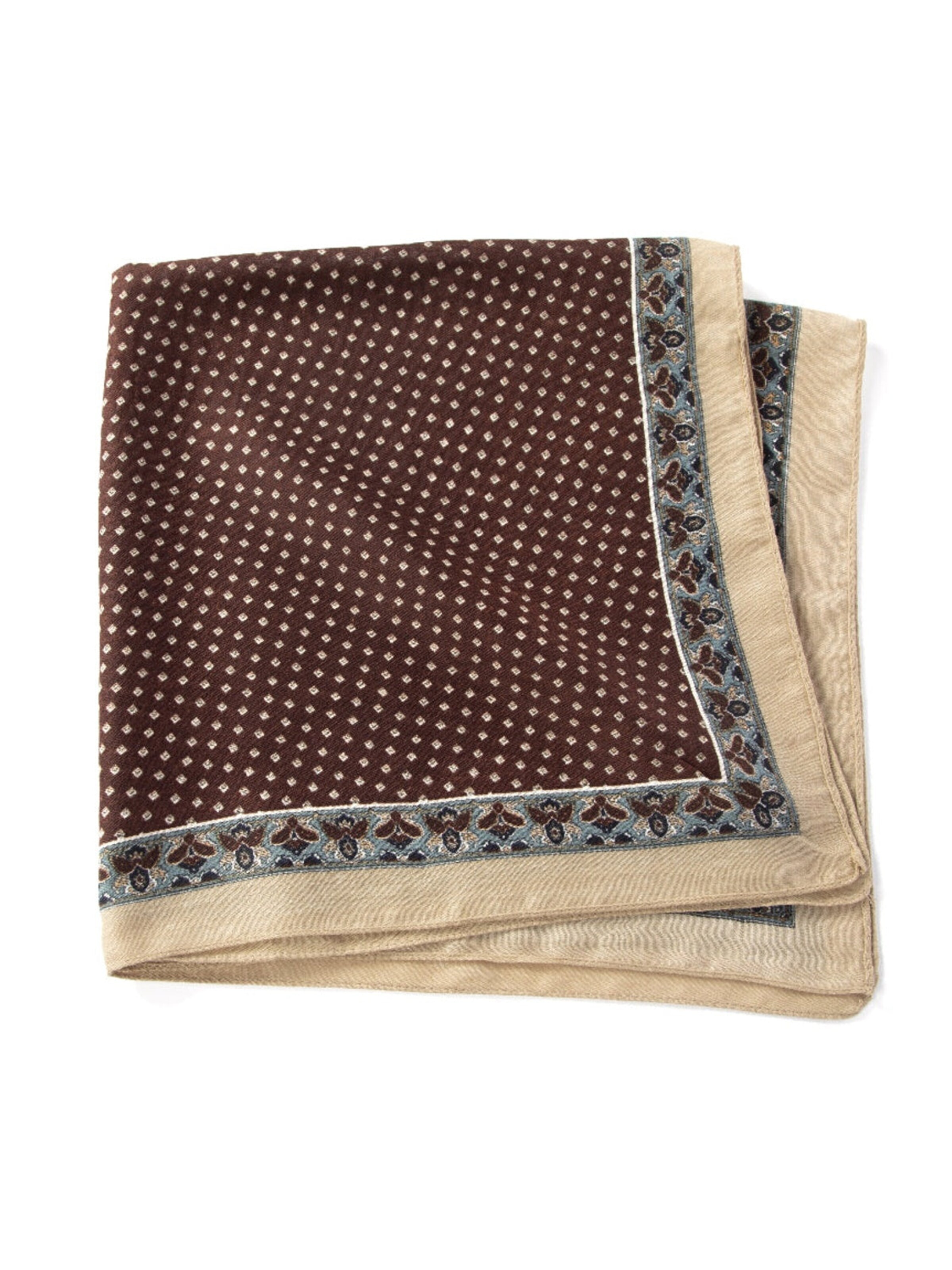 Laurent Vergne Scarf 'Chambord Shawl - Bordeaux' in Mixed colours