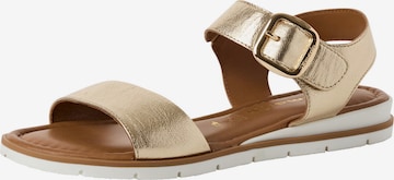 Tamaris Sandale in Gold: Vorderseite