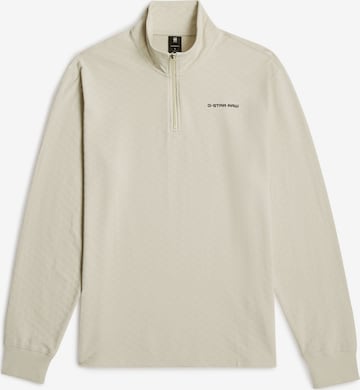 Sweat-shirt G-STAR en blanc : devant