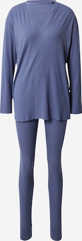 SCHIESSER Pyjama in Blau: predná strana