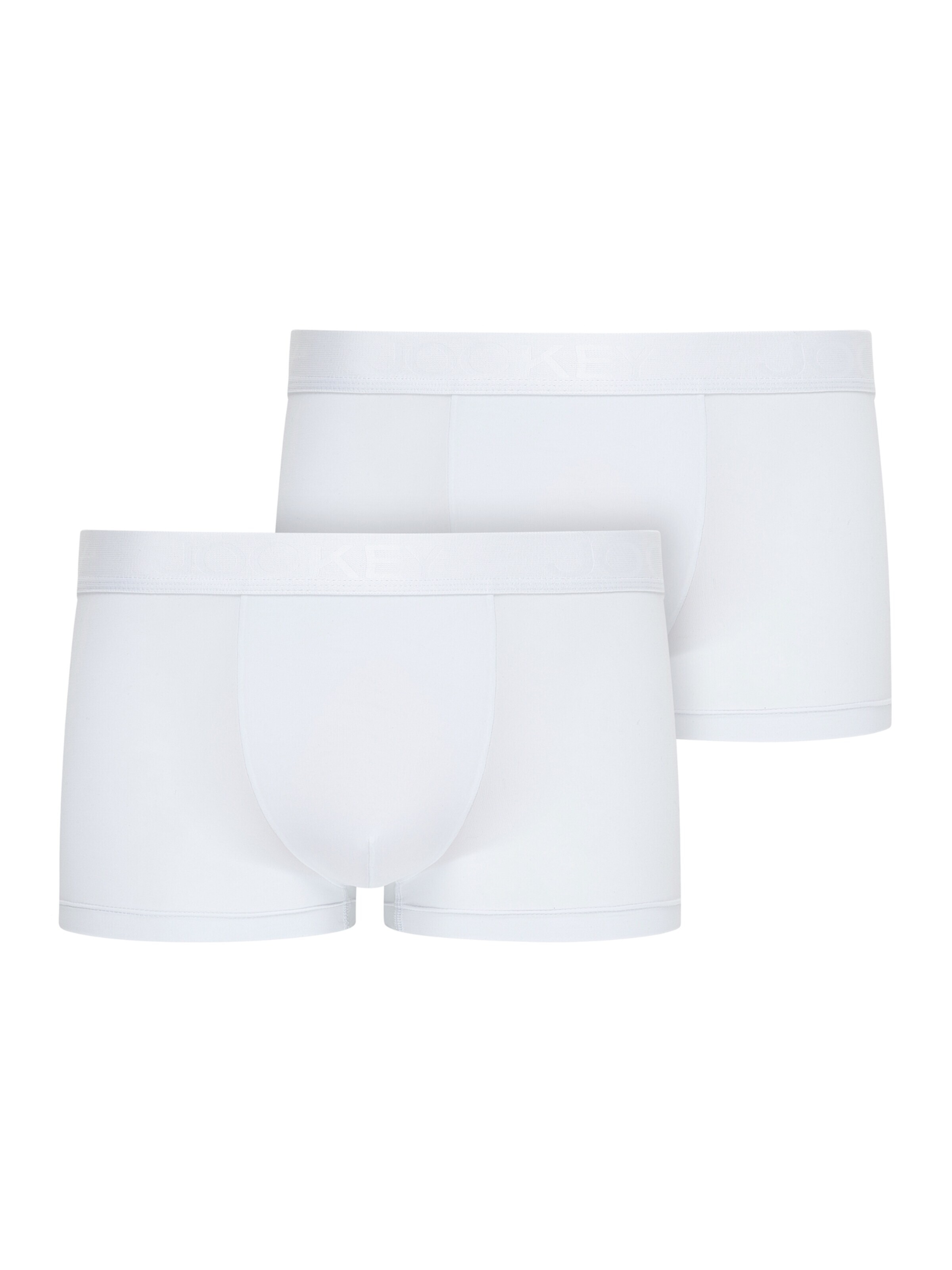 JOCKEY Boxershorts 'Microfiber Air Short Trunk - 2 Pack'‌‌‌‌ in XL in weiß, Produktansicht