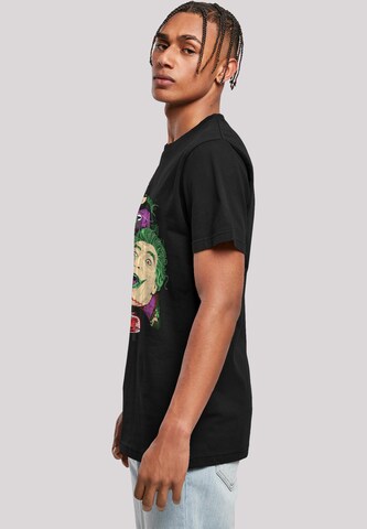 F4NT4STIC Shirt 'Batman TV Series Rogues Gallery' in Zwart