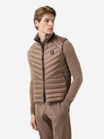 BOGNER Vest 'Lasse' in Brown: front